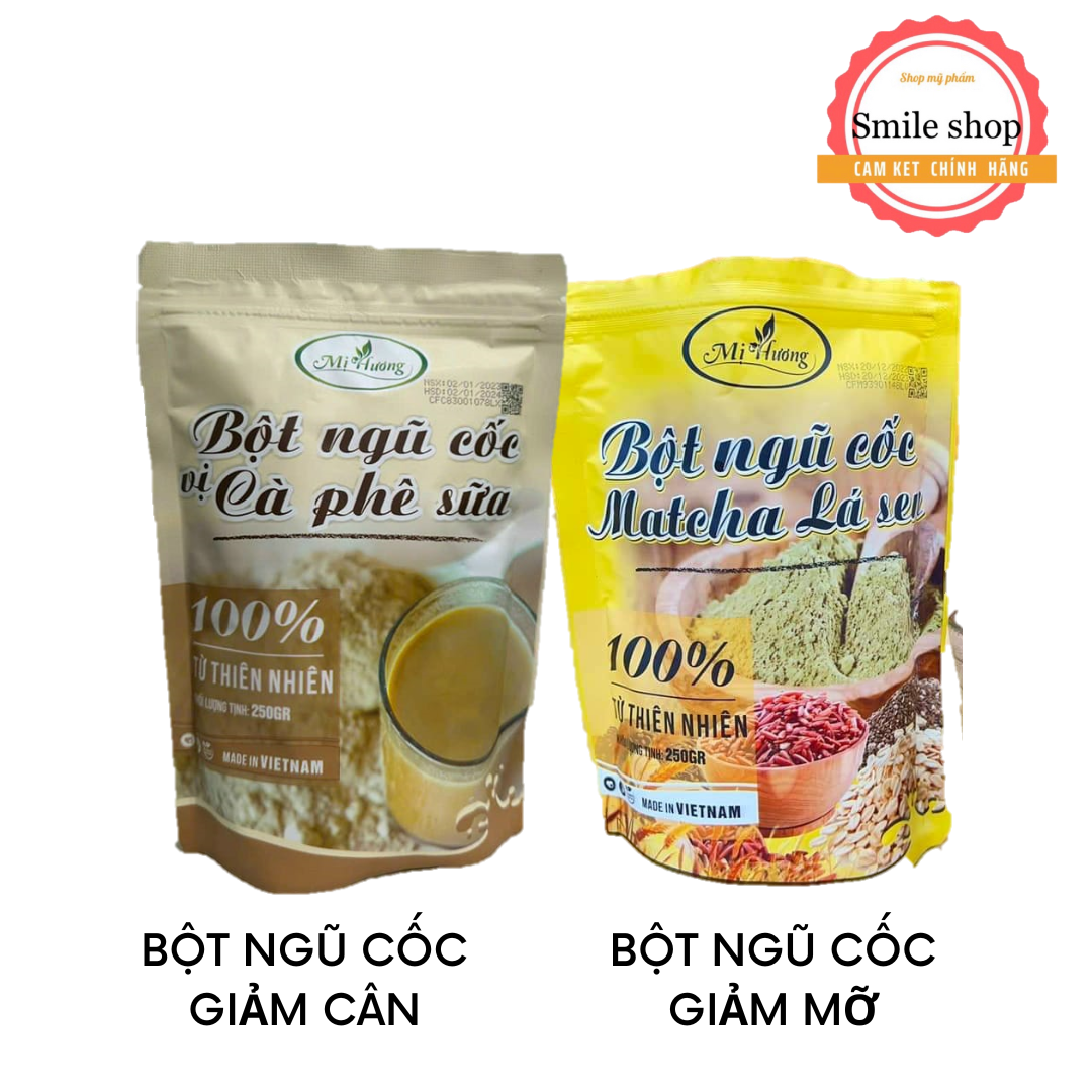 Ngũ Cốc Giảm Cân, Giảm Mỡ Bụng Mị Hương Que, Kiểm Soát Cân Nặng, Hàng Mẫu Mới - SmileShopCosmetics