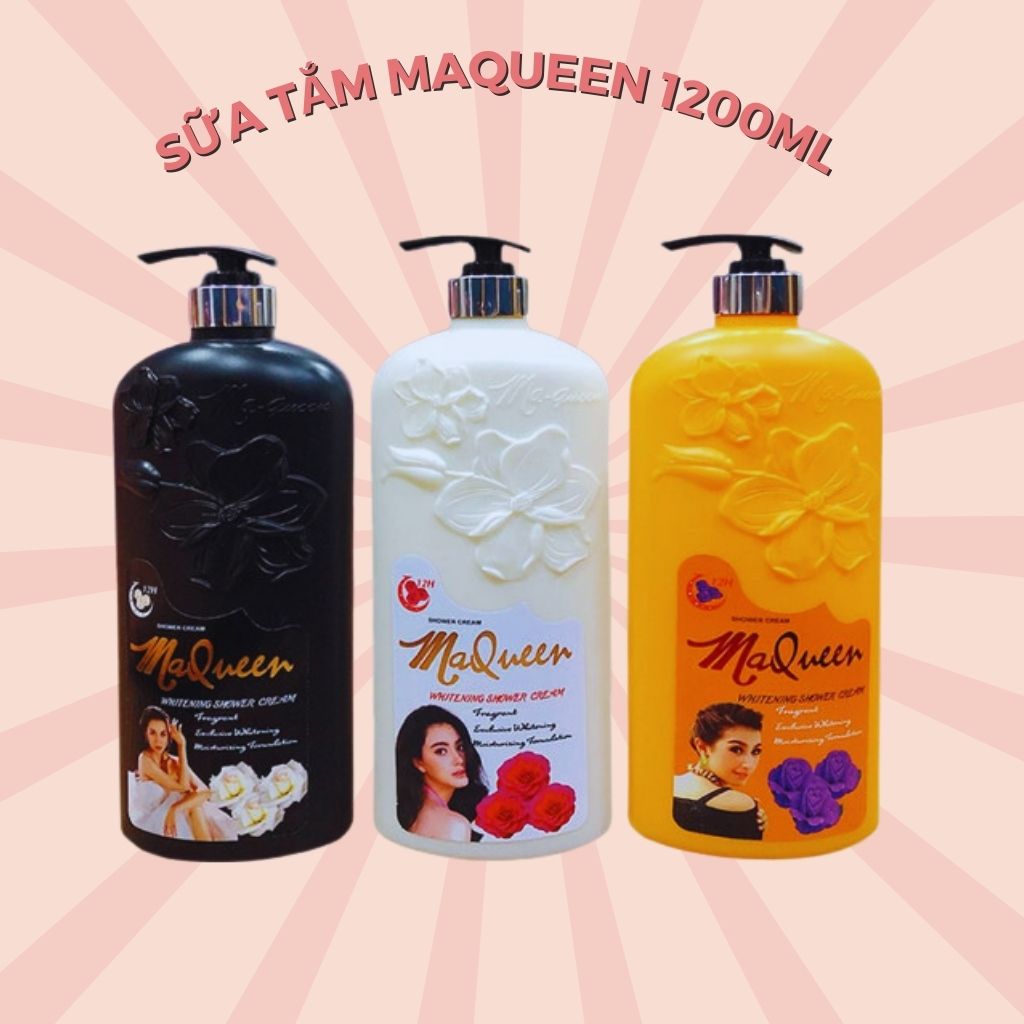 Sữa tắm maqueen 1200ml - sữa tắm trắng da