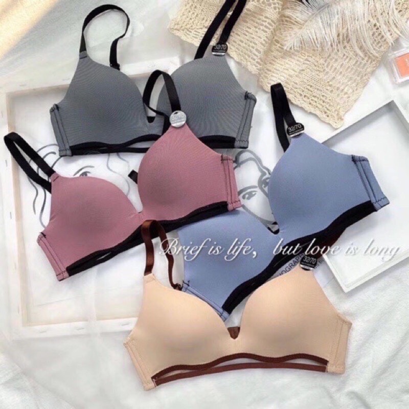 Áo lót đúc không gọng siêu nhẹ nâng ngực sexy