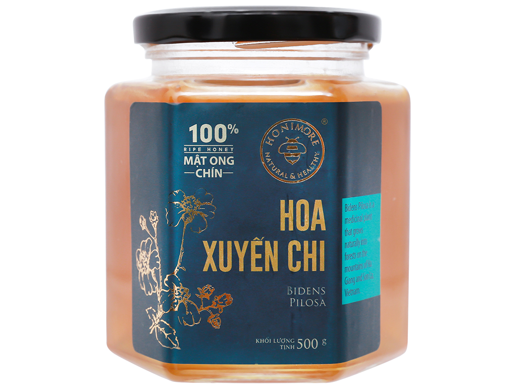 Mật ong chín hoa xuyến chi Honimore hũ 500g