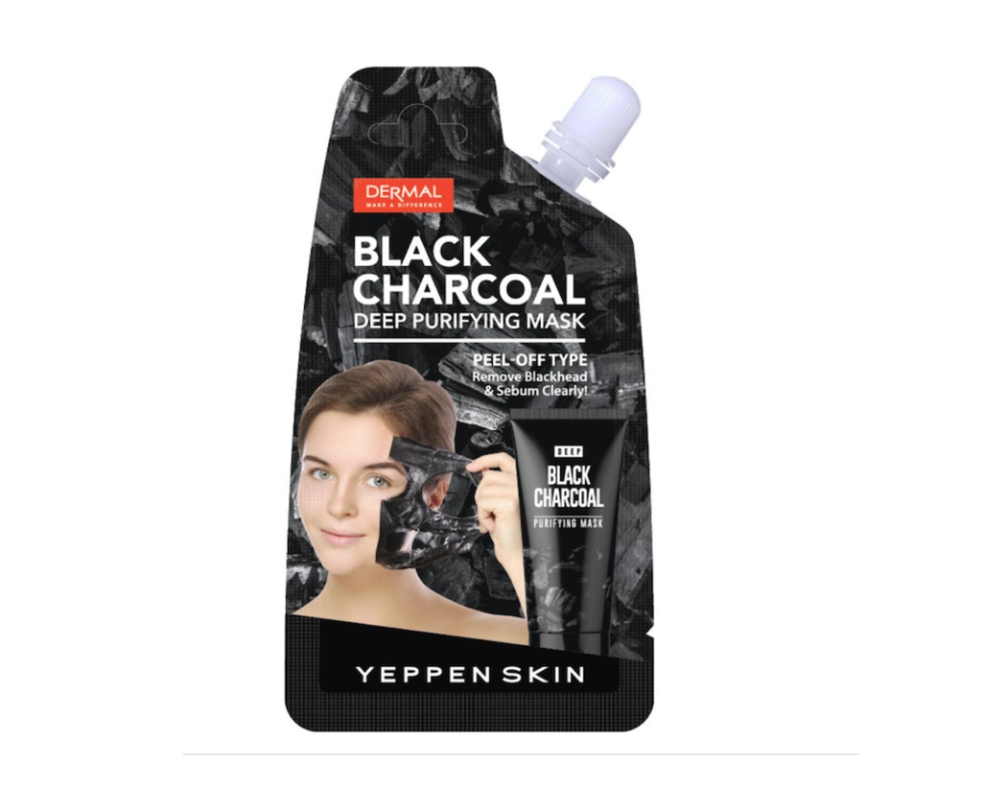 [HCM]Mặt nạ lột Black Charcoal Dead Sea Mud Cool Refresh Coconut