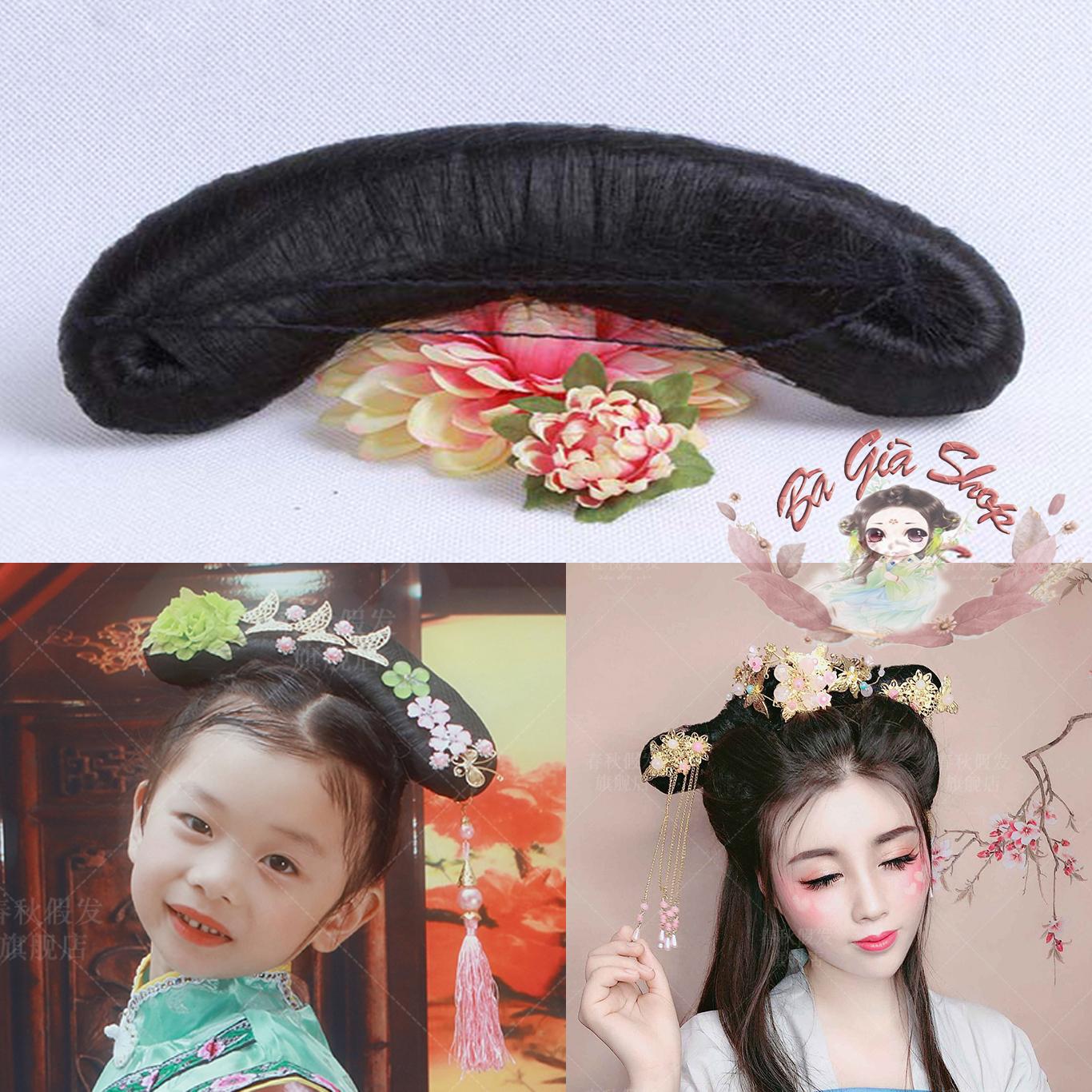 Búi tóc cổ trang búi thanh không đế