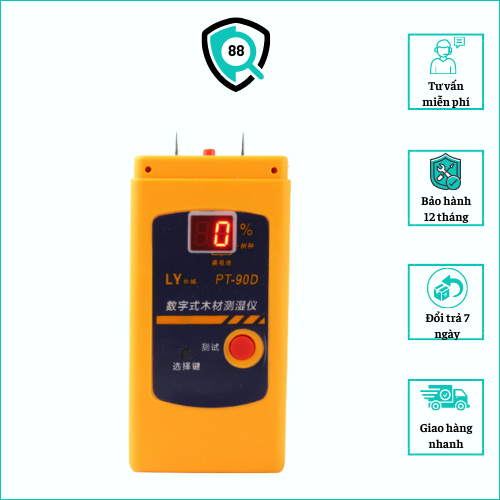 Máy đo độ ẩm gỗ pt-90d một sản phẩm chất lượng để kiểm tra chất lượng của gỗ