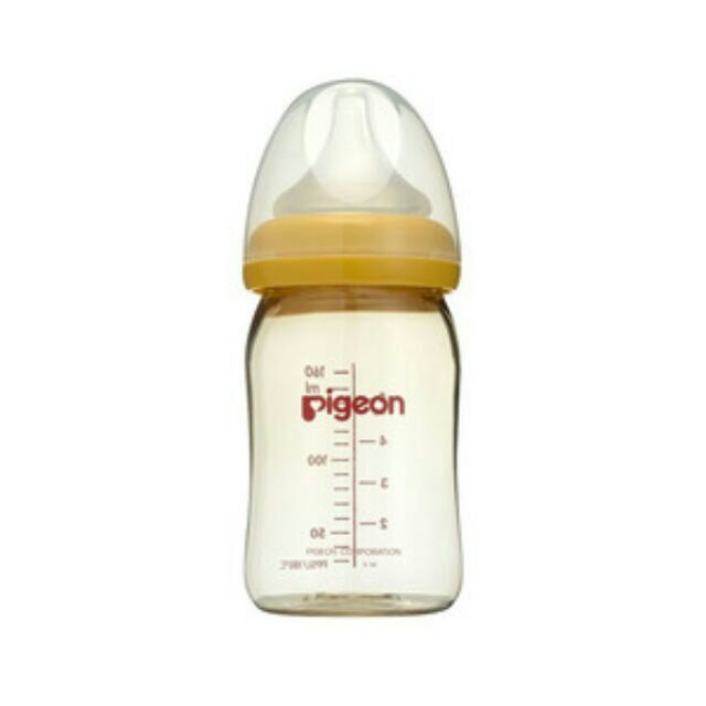 Bình sữa pigeon 160ml, bình sữa pigeon cổ rộng, Bình sữa pigeon Nhật