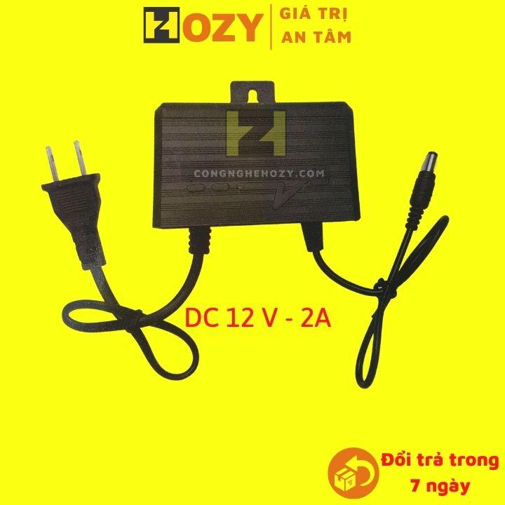 HOT SALE Cục nguồn camera adapter sạc điện 12v - 2A ngoài trời chống nước dùng cho camera dahua yoosee imou ezviz hik
