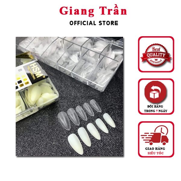 Móng úp bầu nhám chuẩn form, dáng đẹp