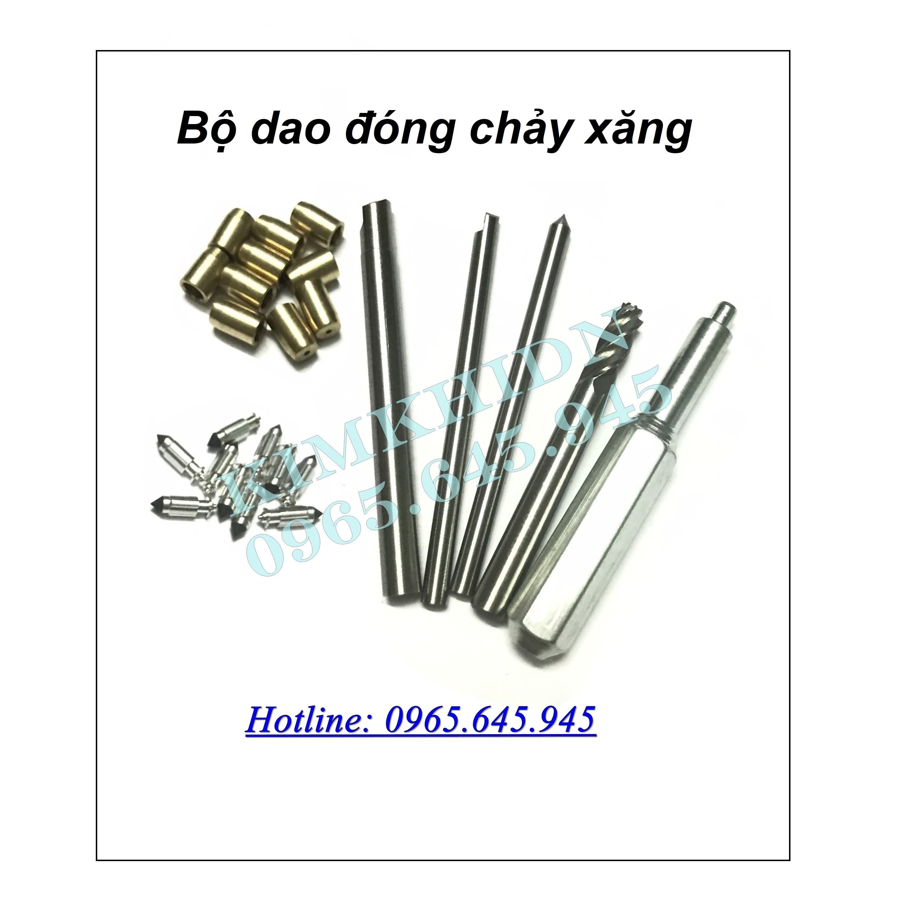 Bộ dao đóng cối chế hòa khí