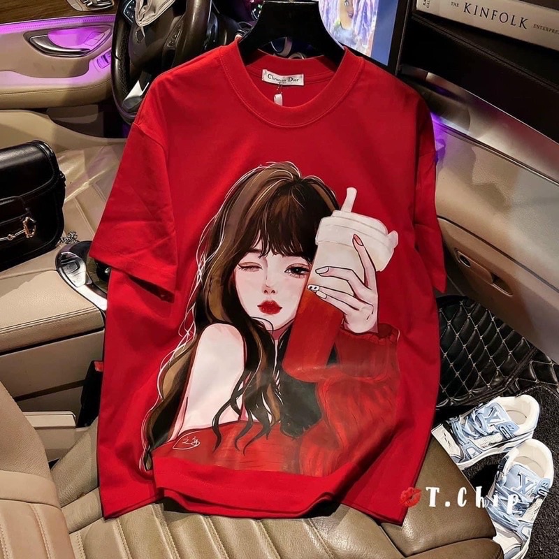 Áo BầU Phông COTTON From Rộng Tay Lỡ BIGSIZE ĐỦ SIZE ĐẾN 100KG