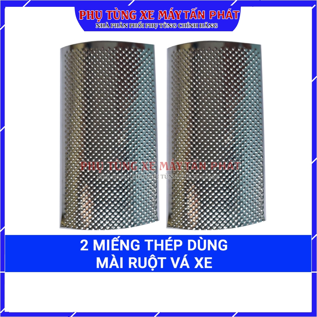 Combo 2 miếng đánh bào mài nhám vá săm ruột xe máy - xe đạp vá xe