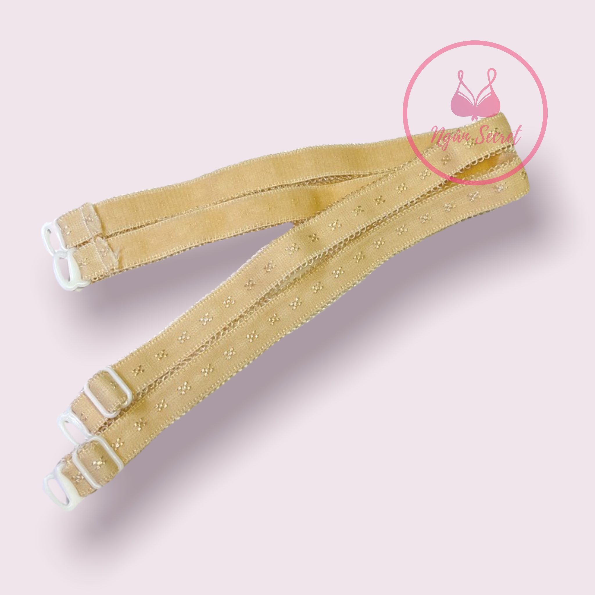 Dây áo ngực vải, nhiều màu sắc, móc nhựa, có thể điều chỉnh