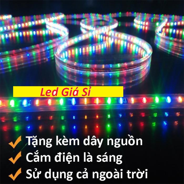 Đèn led dây 5050 đủ màu 5m 220v không chớp