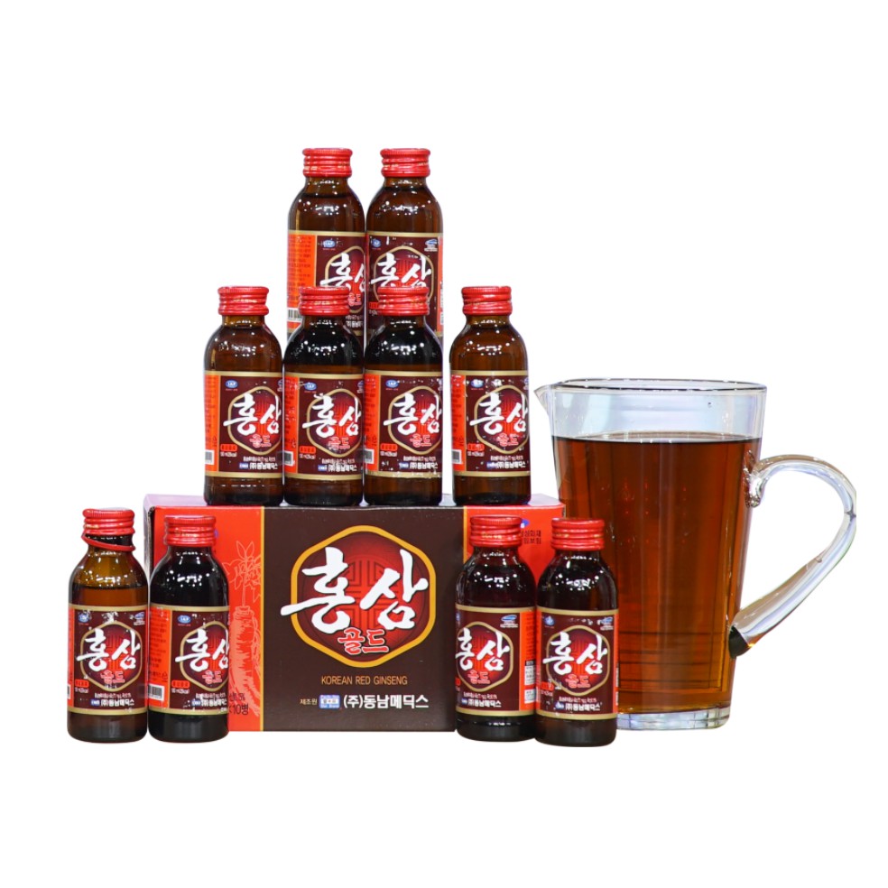 Combo 10 chai nước uống hồng sâm hàn quốc