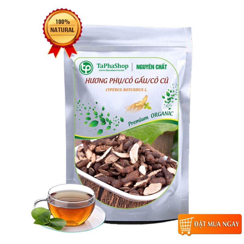 Hương phụ khô 500g , cỏ gấu khô
