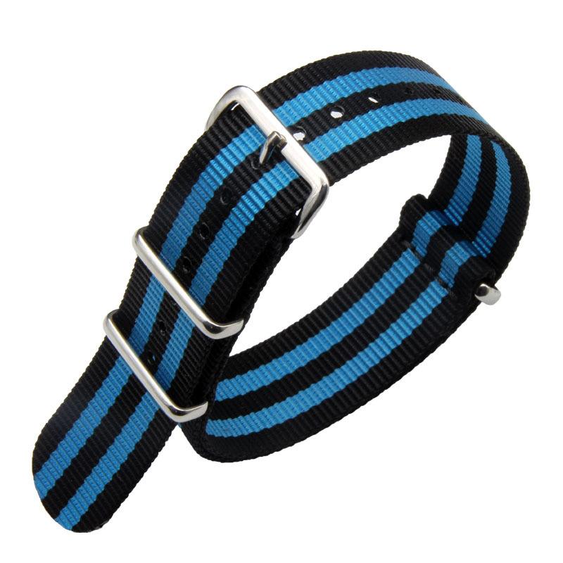 Dây Vải Nato 1 Mảnh Sọc Nhiều Màu Loại Tốt