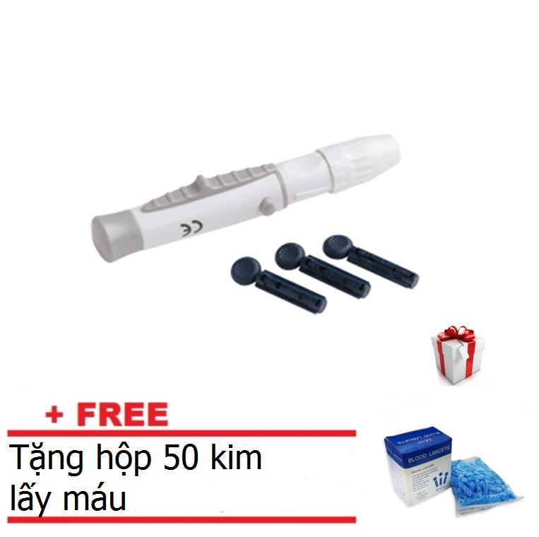 Bút lấy máu đo đường huyết + Tặng 50 kim lấy máu