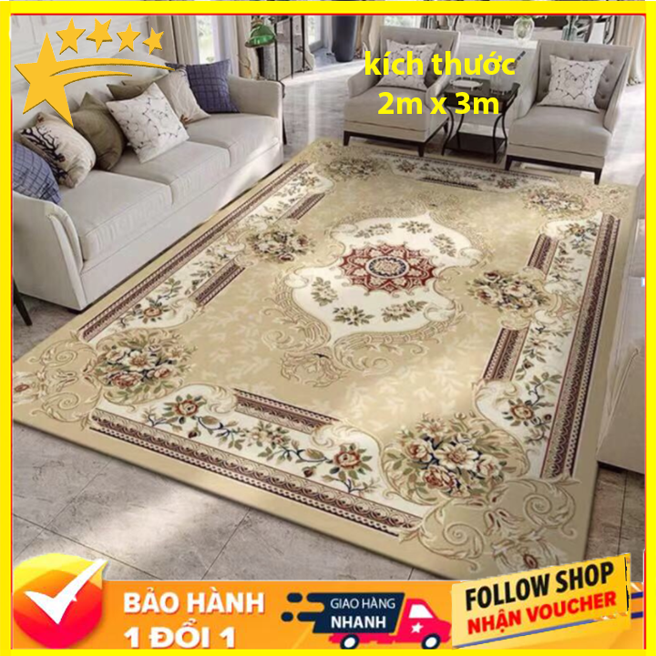 Thảm Trải Sàn BALI 2m3 x 1m6 PHONG CÁCH CHÂU ÂU Nỉ Chống Trượt Thảm Đa Năng Tại Nhà 3D Sang Trọng Thảm Lót Sàn Cho Phòng Khách Bàn Phòng Trang Trí Phòng Ngủ - THAMNI1,tham ni bali