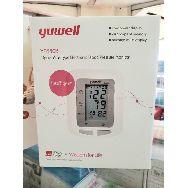 Máy đo huyết áp bắp tay yuwell ye-660b