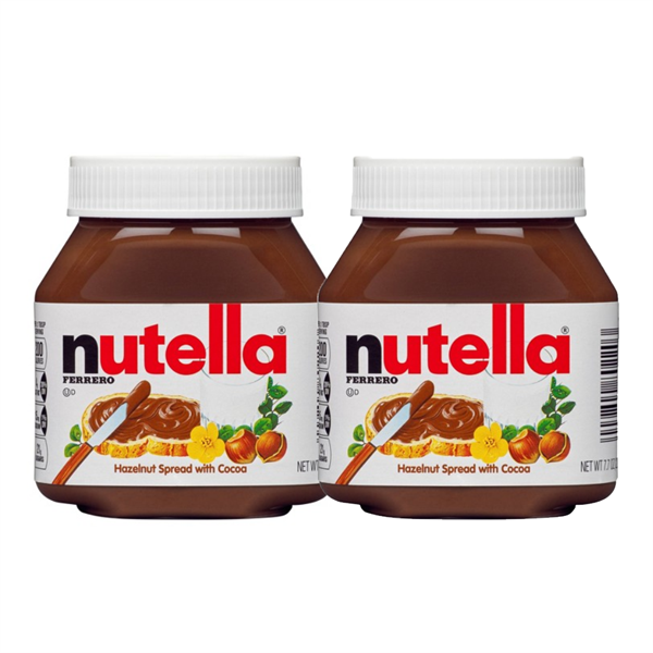 Cặp 2 Hộp Bơ Hạt Phỉ & Cacao Nutella Hazelnut 950G Mỹ (5/2023)