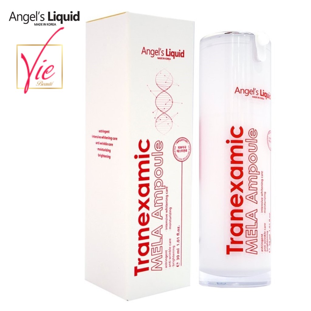 Tinh Chất Xoá Thâm Đỏ Mờ Sạm Nám Angel's Liquid Tranexamic Mela Ampoule 30ml
