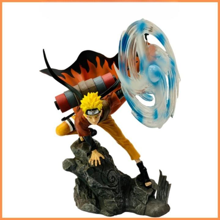 Mô Hình Nhân Vật Naruto hiền nhân trạng thái chiến đấu cao 32cm | Figure anime naruto trang trí decor set up bàn làm việc