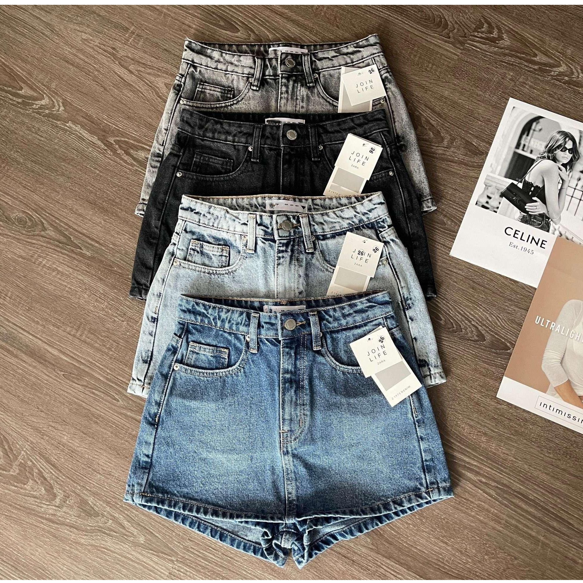 Quần giả chân váy jean không co giãn Sofm Wear