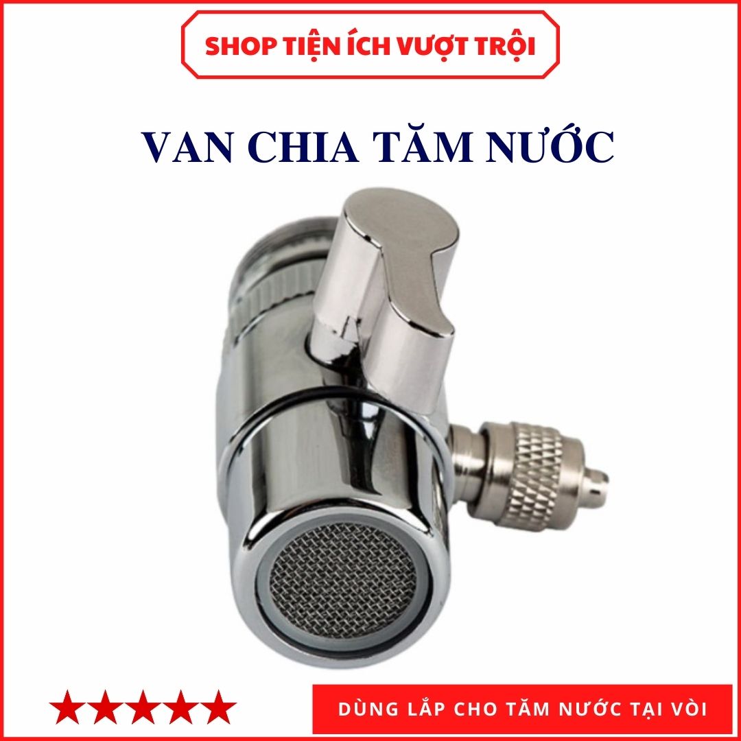 Đầu chia nước của bộ tăm nước gia đình 1, van tăm nước không dùng điện, phụ tùng thay thế-Tiện Ích Vượt Trội