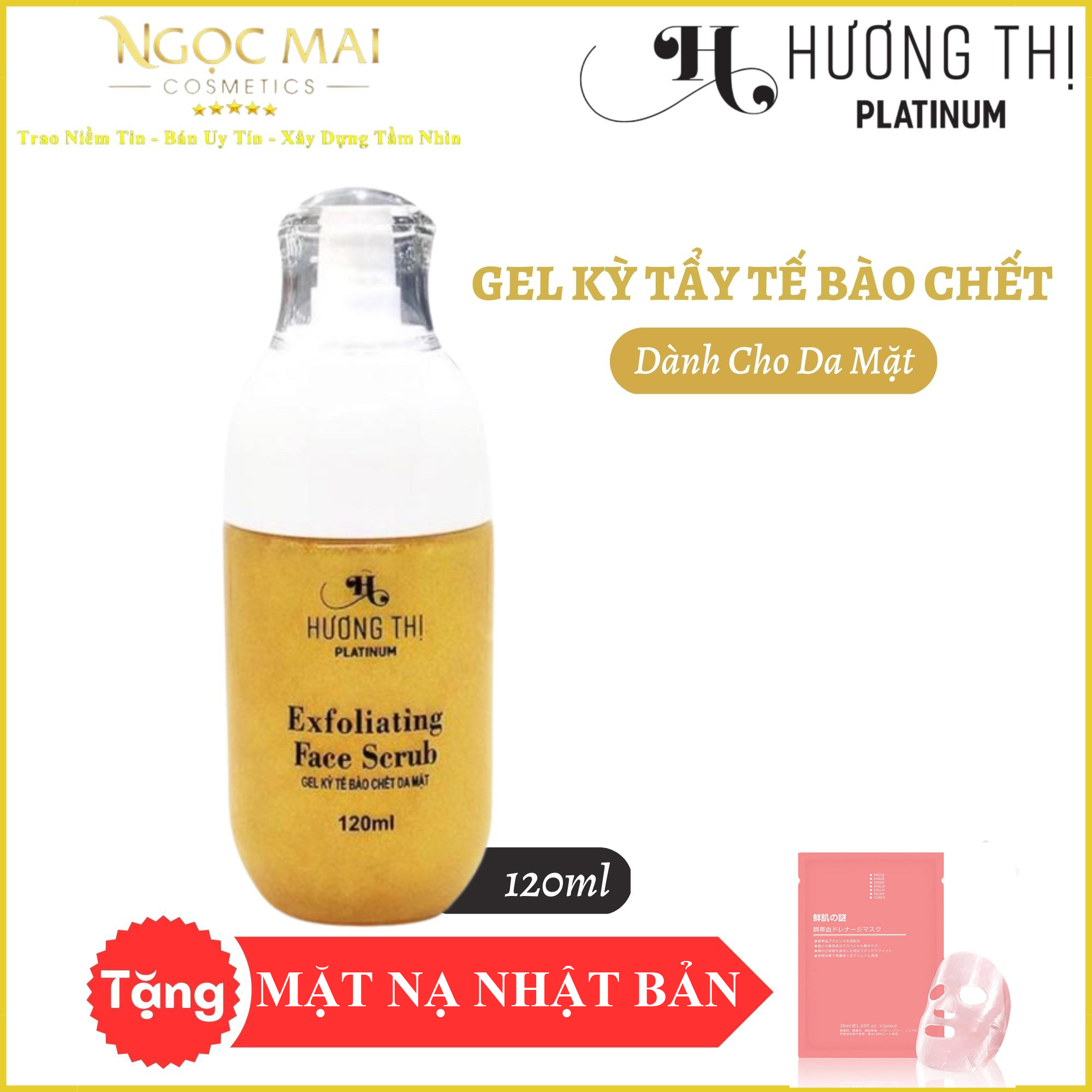 VOUCHER Gel Tẩy Tế Bào Chết Cho Da Mặt Hương Thị Platinum Exfoliating Face