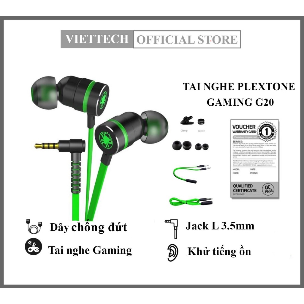 Tai nghe gaming có mic Plextone G20 - Plextone G25 mark III - New Edition 2021