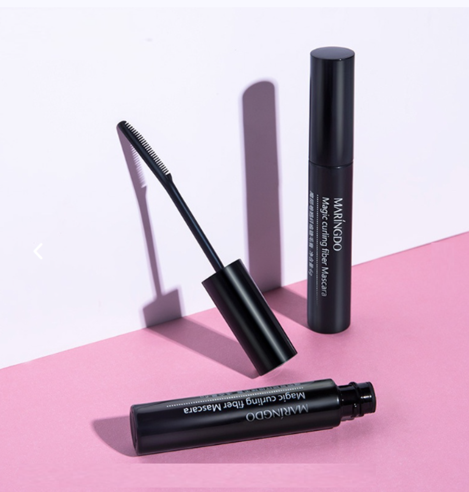 Mascara đầu chải dạng lược chuốt lông mi dày và cong