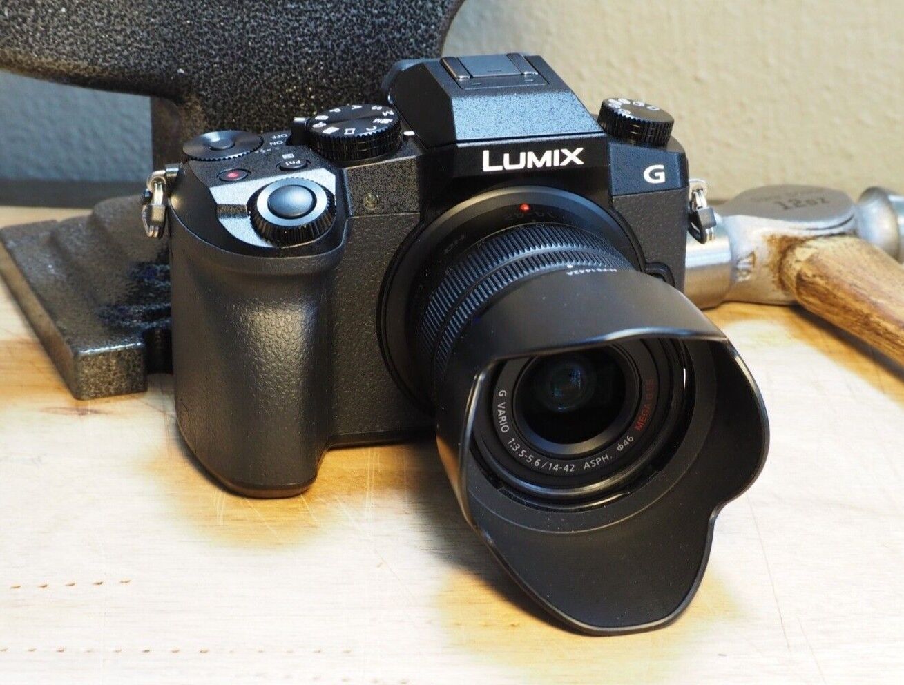[HCM] Máy ảnh Panasonic Lumix G7 + Kit 14-42 Likenew (VIdeo 4K) - Tường Duy Digital