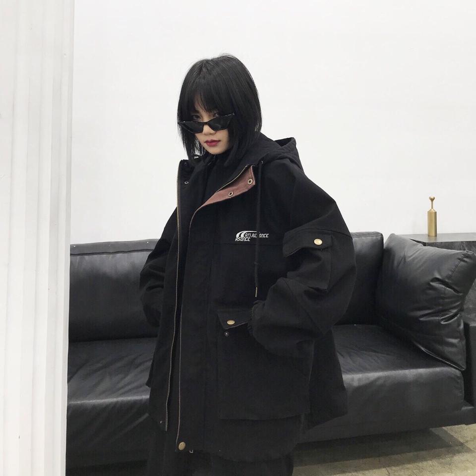 ÁO KHOÁC KAKI FORM RỘNG 80KG MẶC VỪA SIÊU HÓT