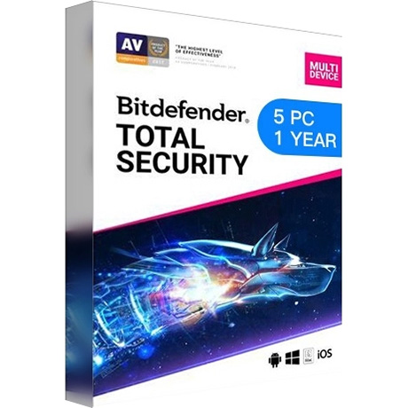 Bitdefender Total Security 3 PC 1Y