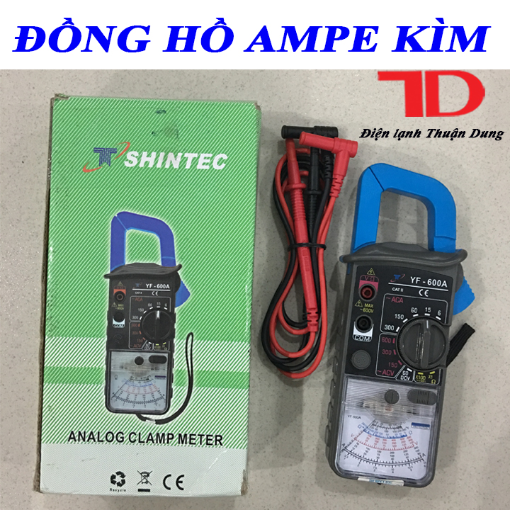 Đồng hồ ampe kìm yf-600a - điện lạnh thuận dung