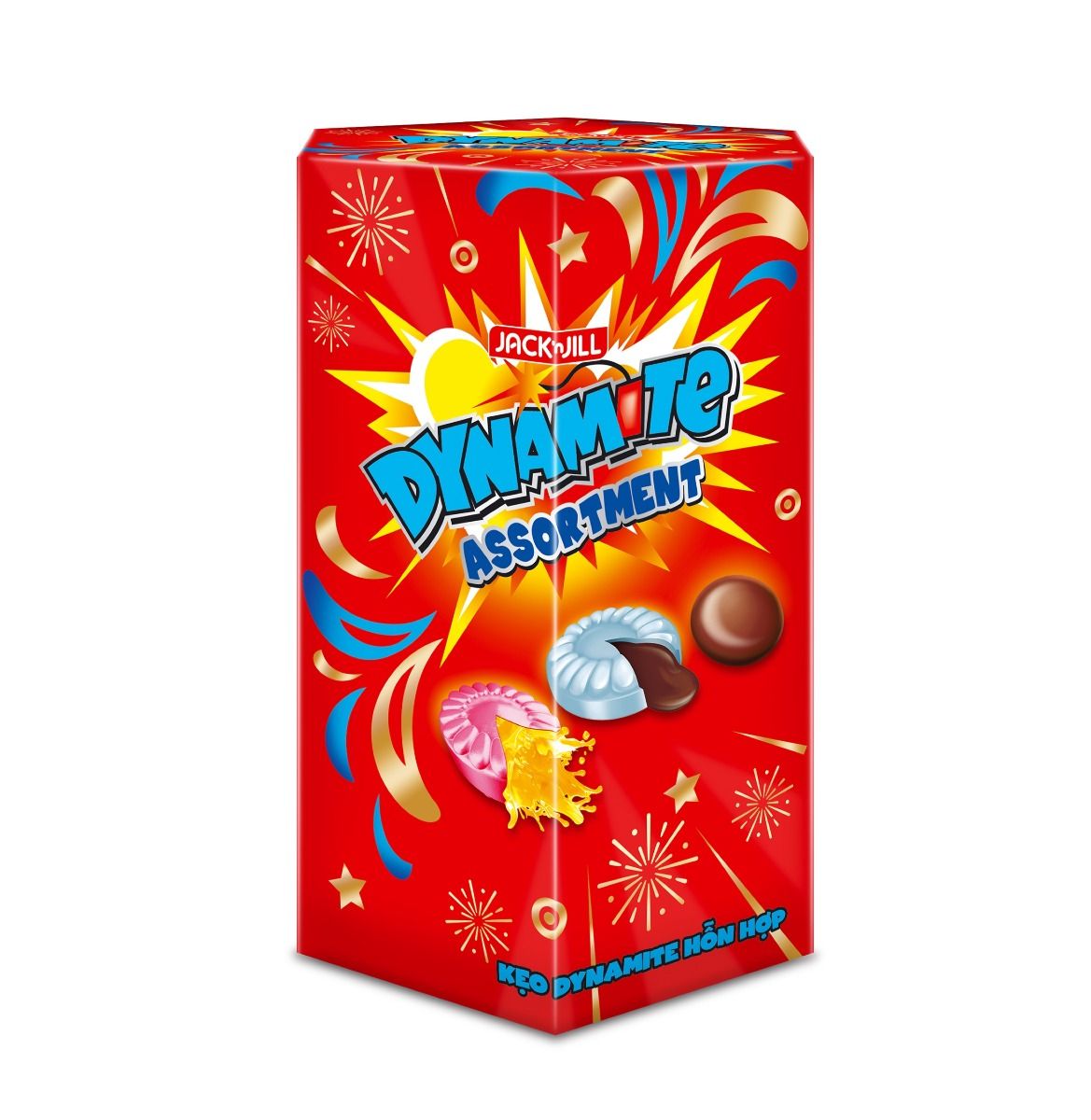 Kẹo Chew Dynamite Assortment Hỗn Hợp Hộp 180G