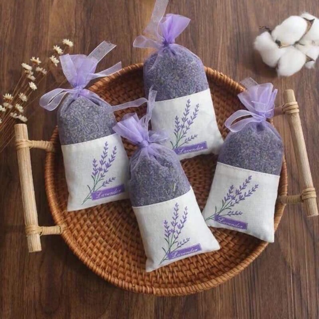 Túi thơm hoa khô Lavender, hoa khô để phòng, túi hoa khô lanvender thơm phòng