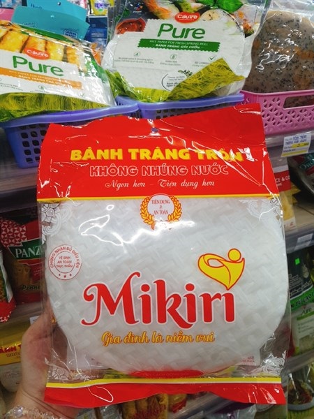 Bánh tráng ko nhúng nước mikiri 220g #tròn