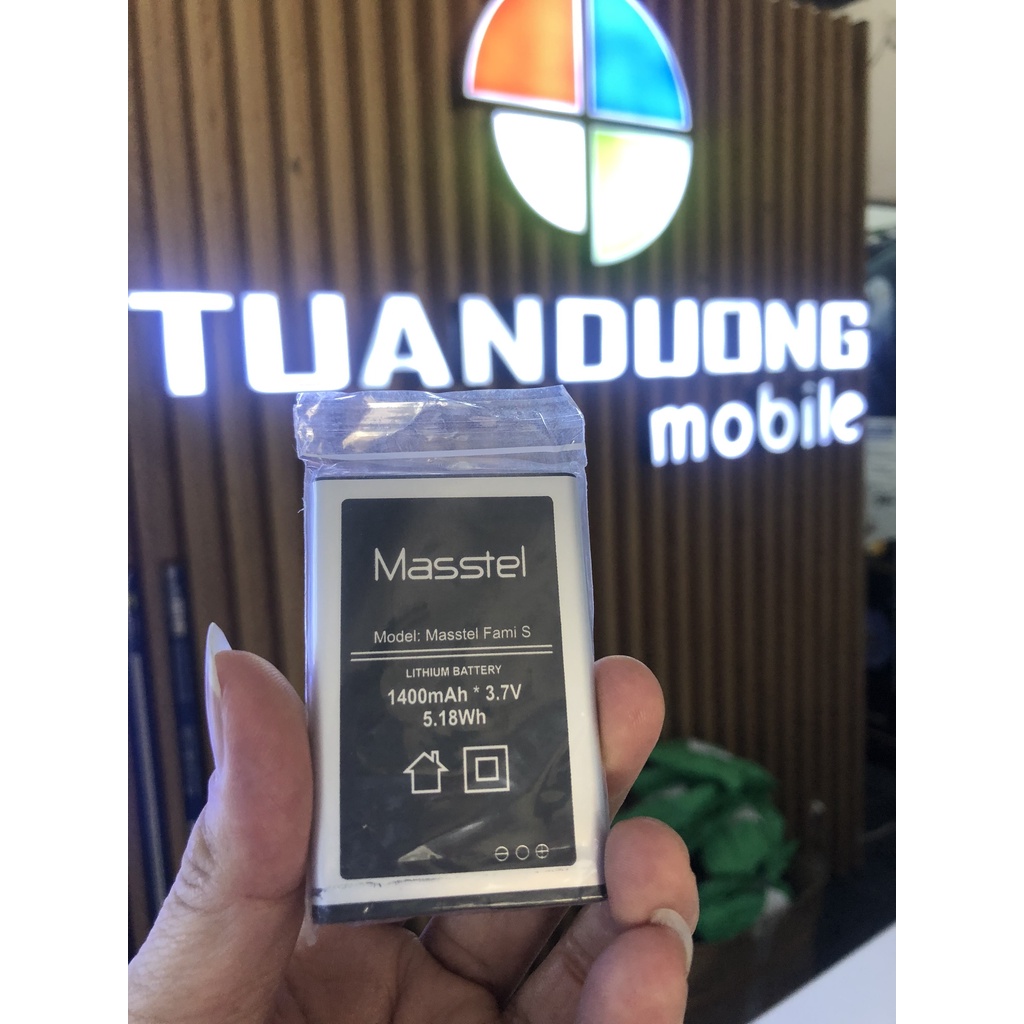 ]Pin Điện Thoại Masstel Fami 12/Fami 5/Fami s - Hàng Chính Hãng