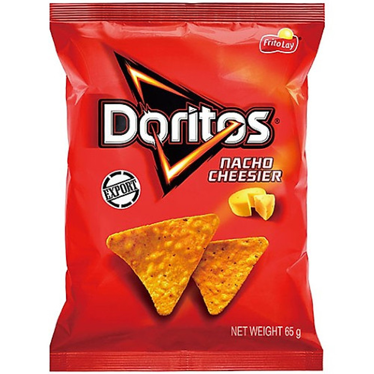 Snack Doritos nacho cheesier