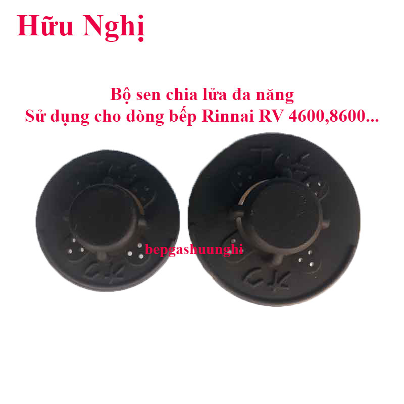 Mâm chia lửa bếp gas rinnai, sử dụng cho bếp rinnai rv46004680470086009600
