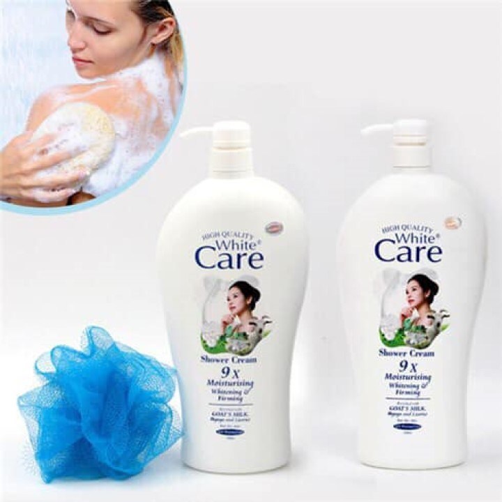 Sữa tắm dê white care 9x