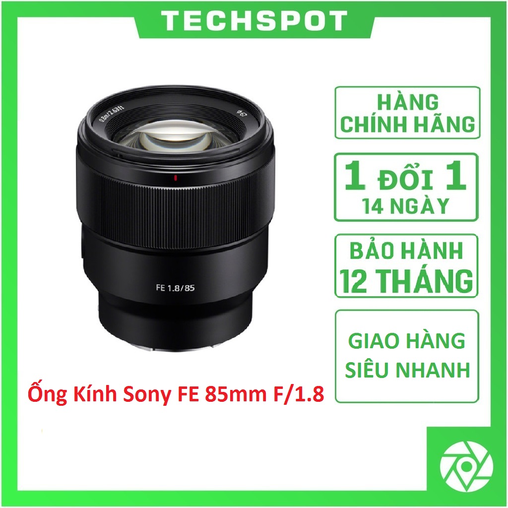 Ống Kính Sony FE 85mm f1.8 | Hàng Chính Hãng