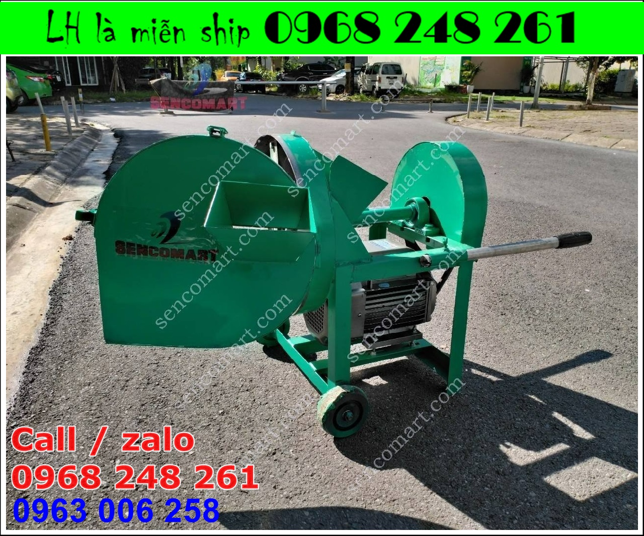 Máy băm thảo dược, 2 chức năng, loại to siêu khoẻ
