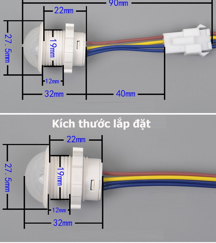 Công tắc cảm biến chuyển động hồng ngoại chống trộm thông minh motion sensor