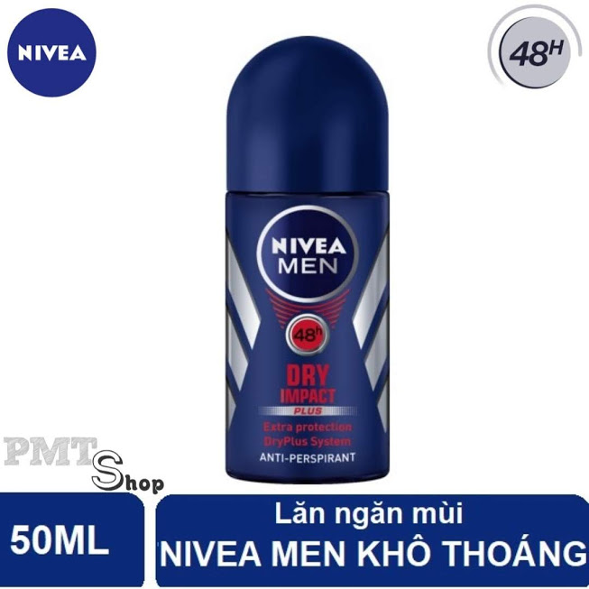 Lăn khử mùi nivea men dry impact 50ml