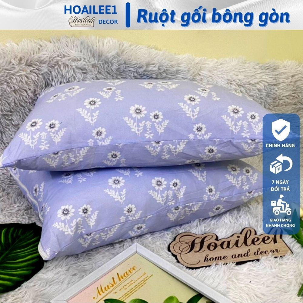Ruột gối đầu hoa nhí ruột gối nằm cao cấp kích thước 45x65