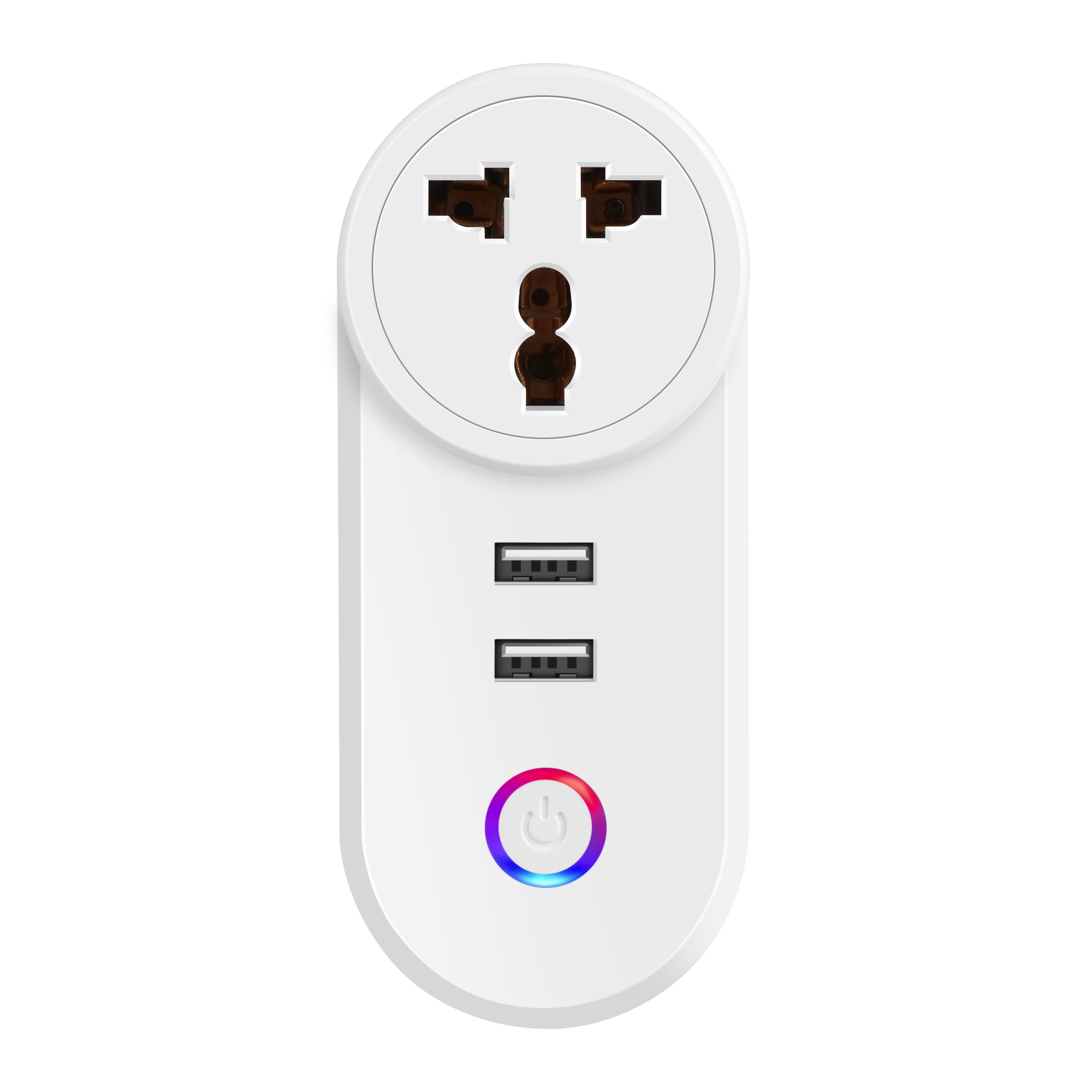 Ổ cắm wifi điều khiển từ xa công suất lớn 16A kèm 2 cổng USB
