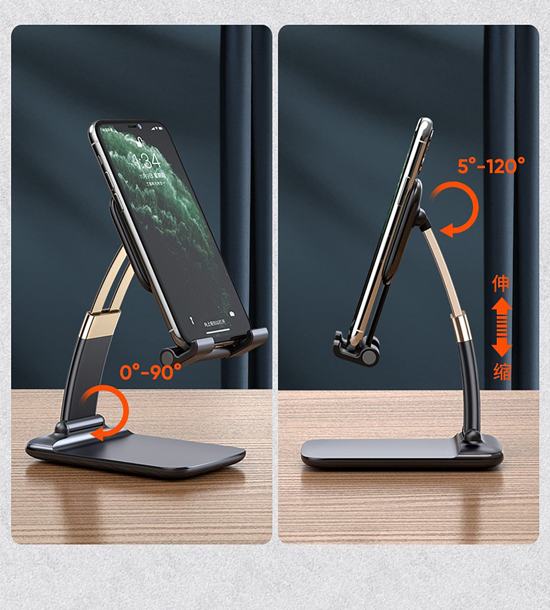 Giá đỡ Ipad, điện thoại, máy tính bảng siêu bền bỉ chống rung lắc Shalla