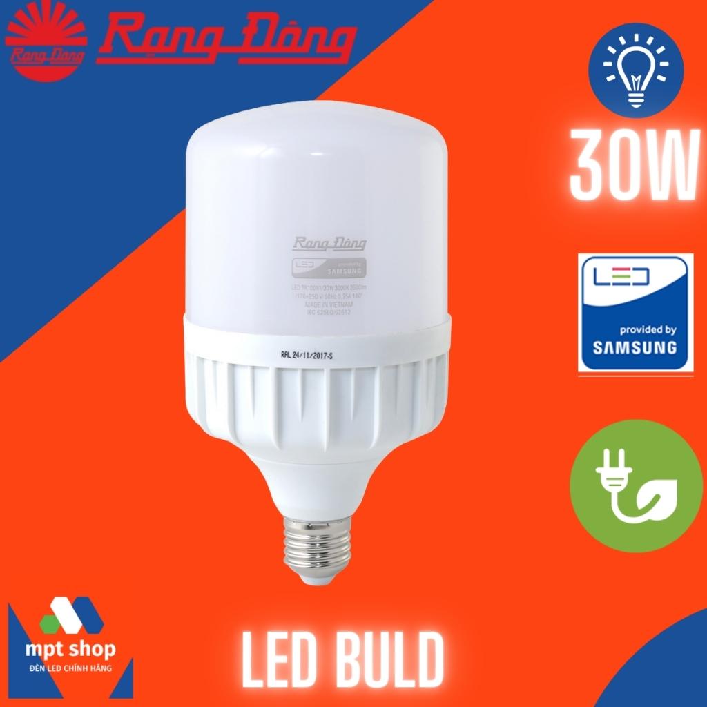 Bóng Đèn Rạng Đông Led BULB TRỤ 30W. Freeship đơn 50K trở lên