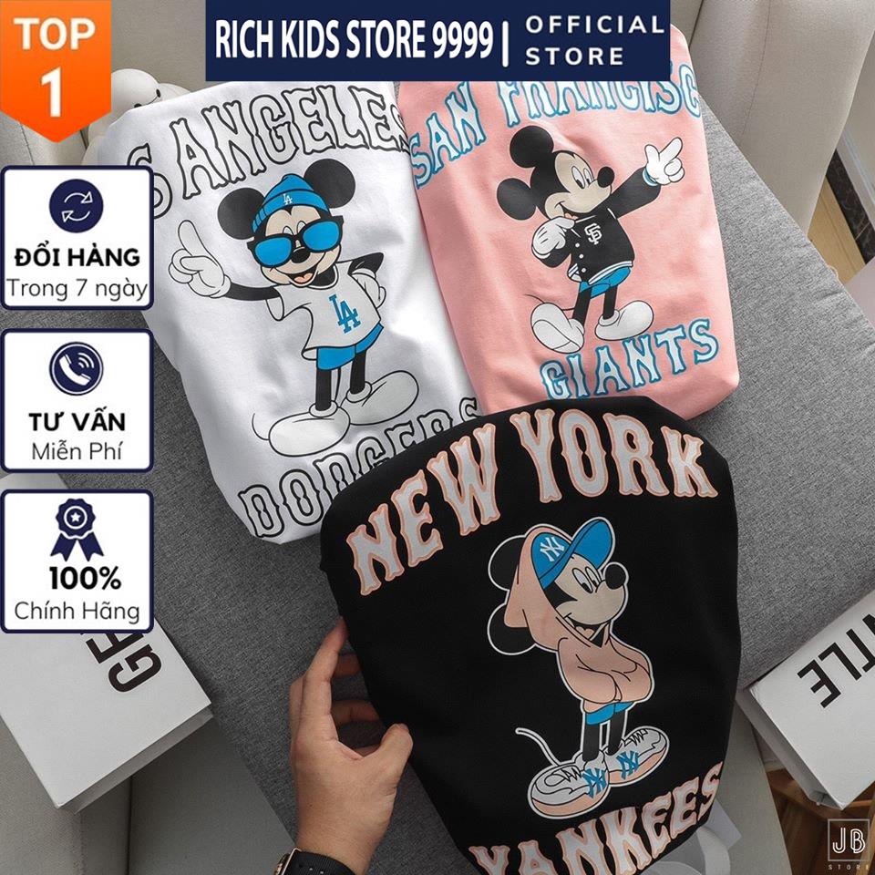  Mickey Mouse Graphic Print T-Shirt Unisex Short Sleeve Pullover Fashion Top 