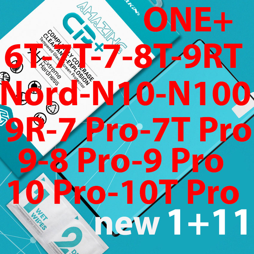 Kính cường lực Nillkin.tw cho 1+/One Plus/OnePlus 8 Pro/6T/7T/7/8T/9RT/Nord N10/Nord N100/Nord 5G/9/9R/7 Pro/7T Pro/8 Pro/9 Pro/10 Pro/10T Pro/11/Ace